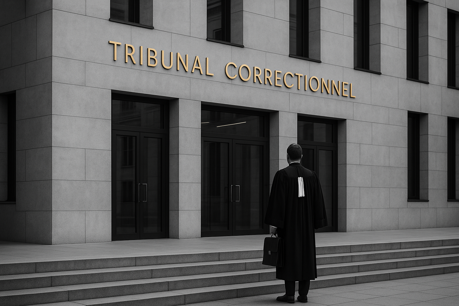 Tribunal judiciaire de Bobigny, salle d'audience de comparution immédiate