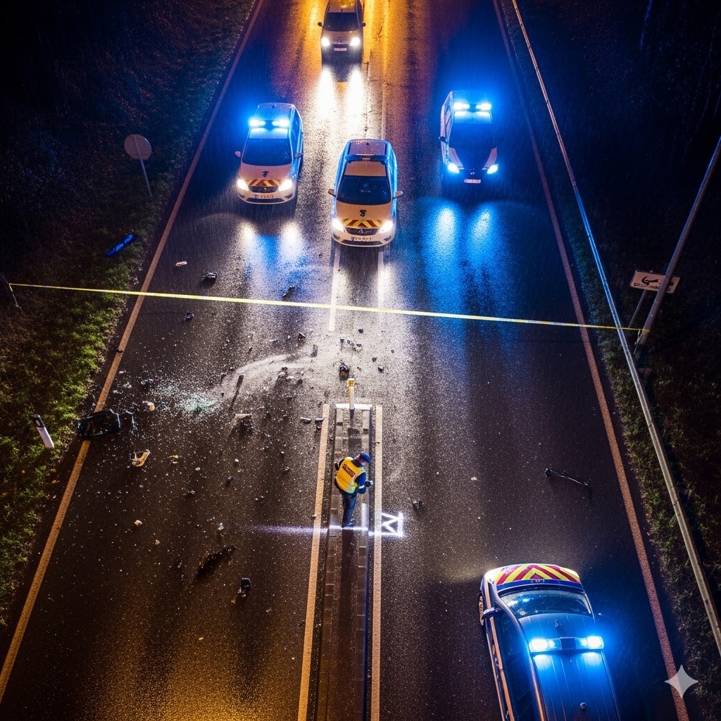 Avocat en droit routier étudiant le dossier pénal d’un accident mortel