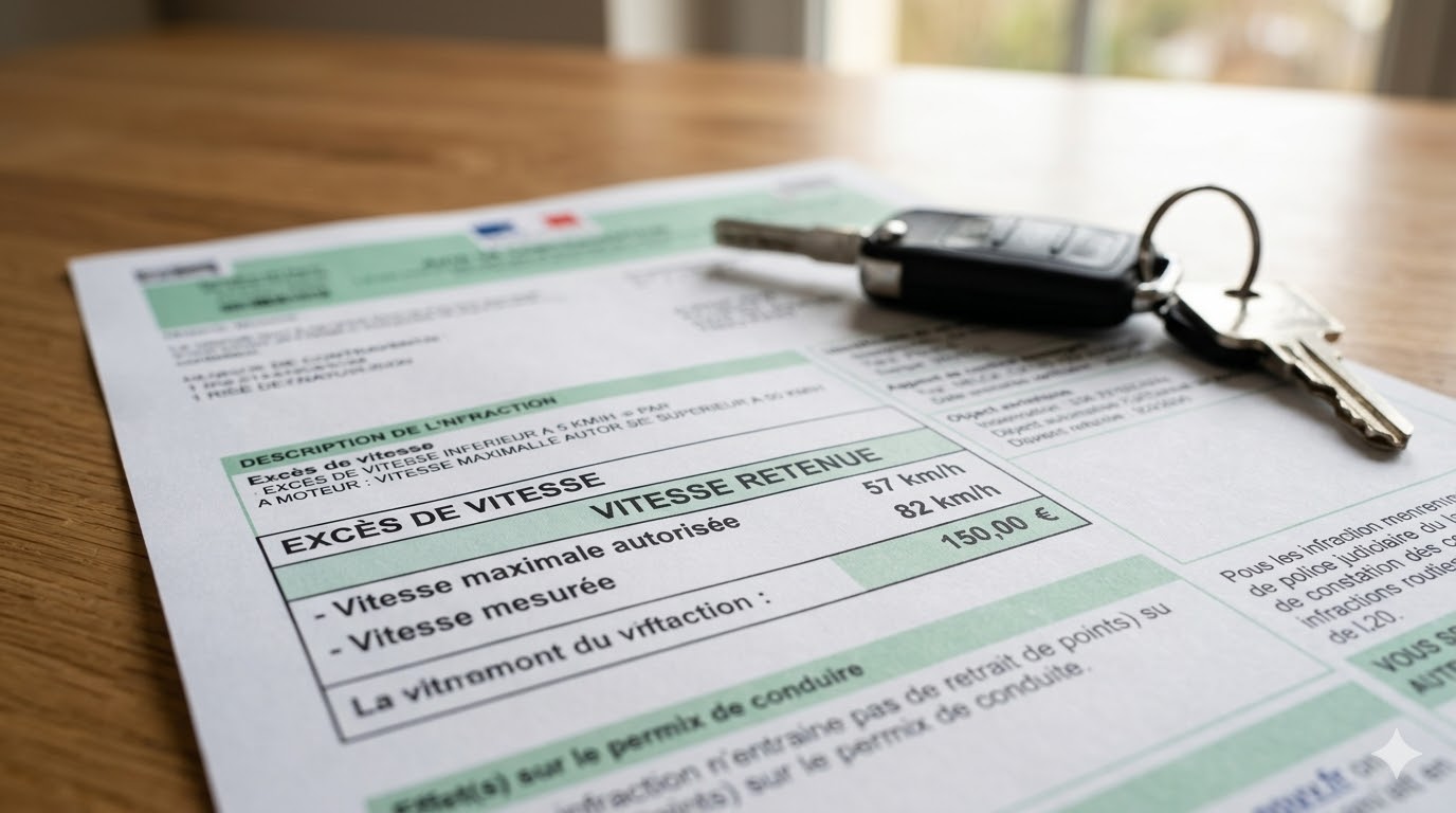 Excès de vitesse : marges d’erreur, amendes et points