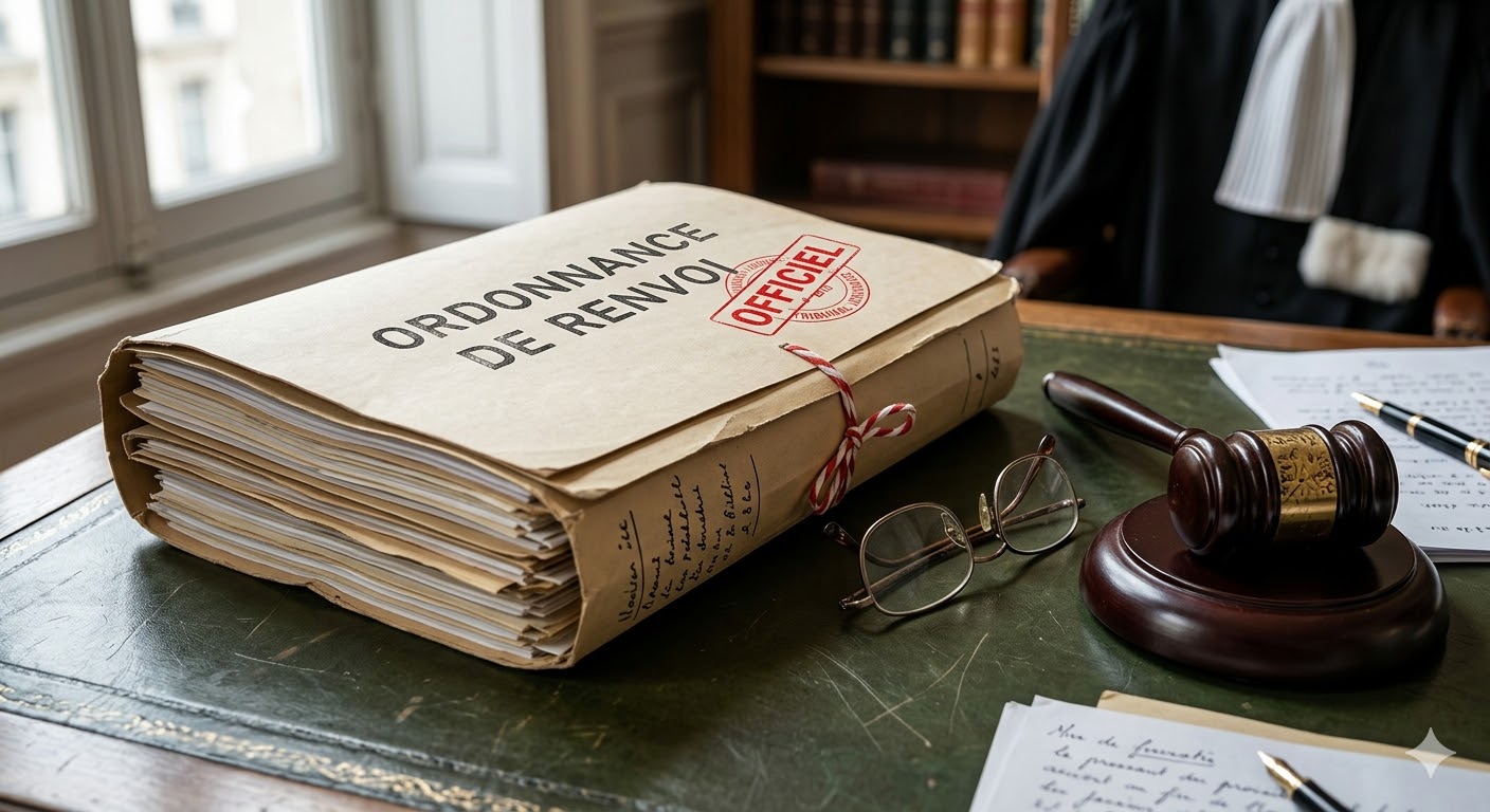 Ordonnance de renvoi : que faire après la fin de l'instruction ?