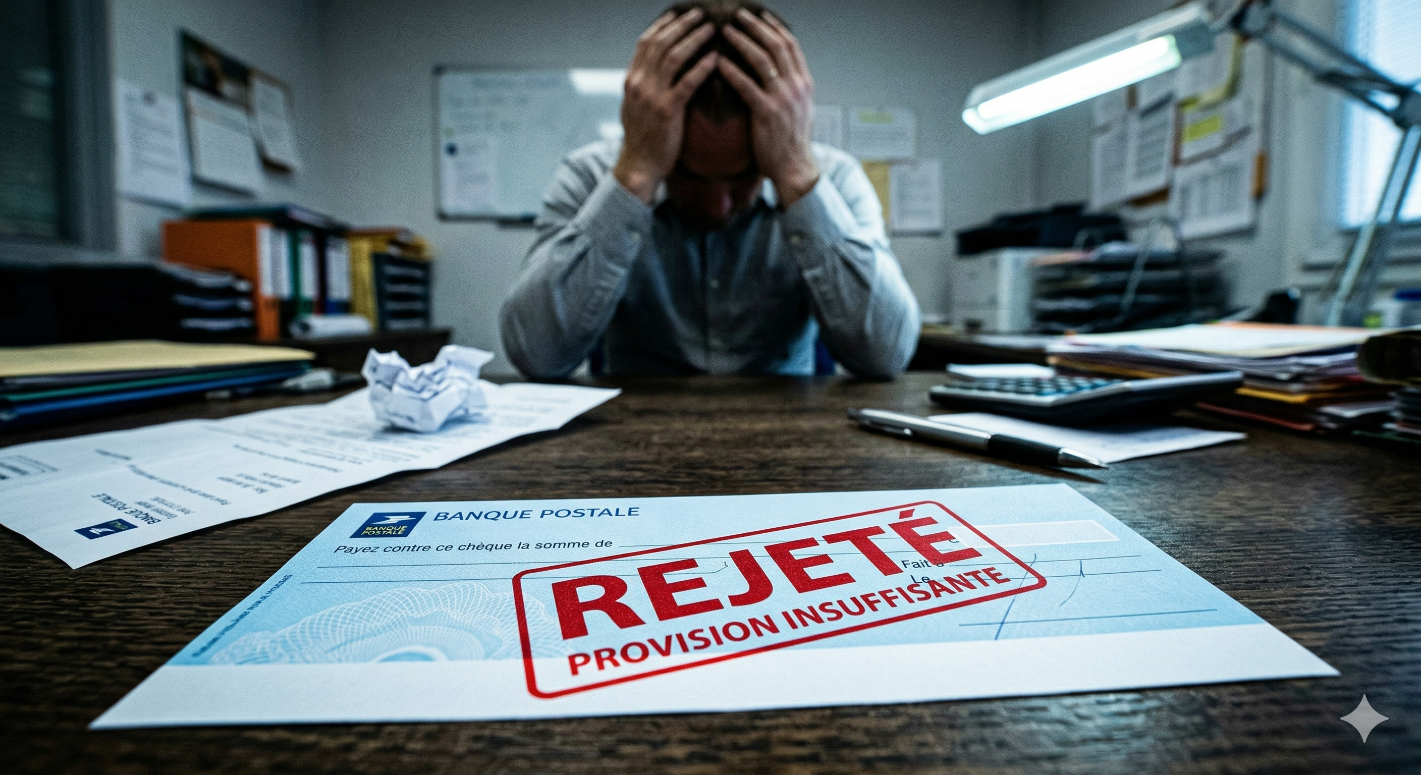 Chèque sans provision : quels sont les risques et les frais ?
