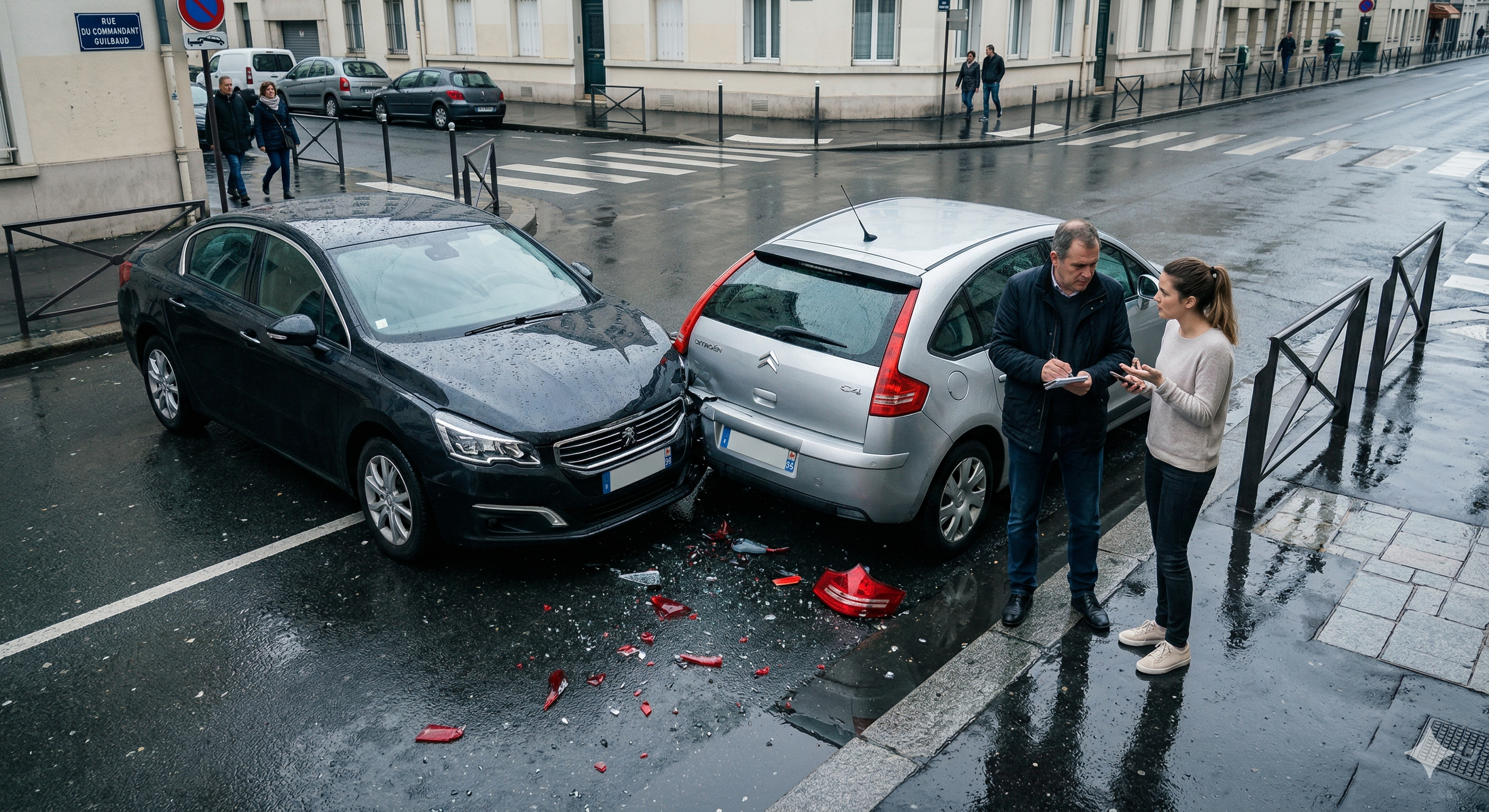 Collision par l'arrière : quelles sanctions et responsabilités ?