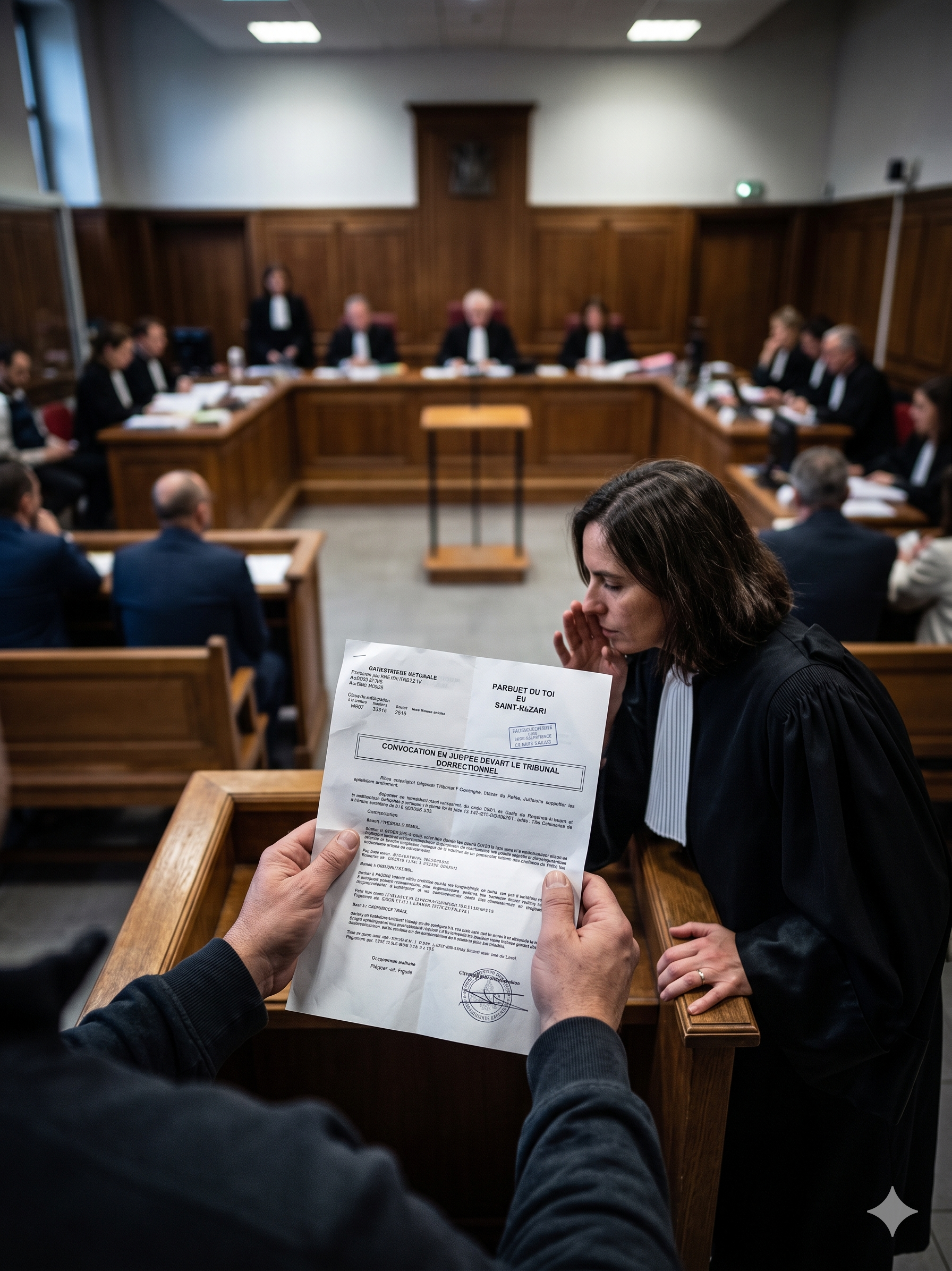 Convocation au tribunal : faut-il avouer ou contester ?