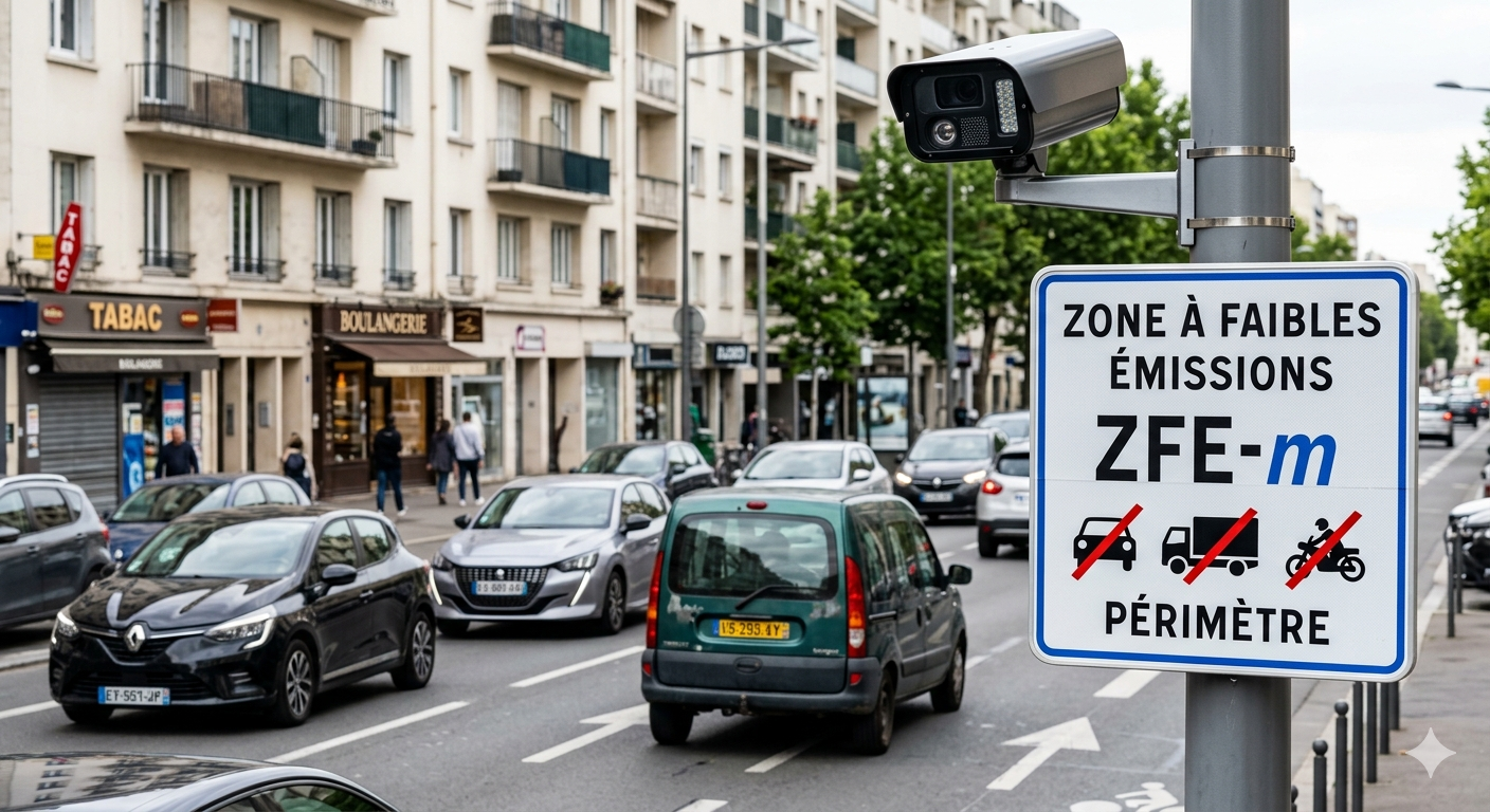 Zones à faibles émissions : règles, Crit'Air et amendes