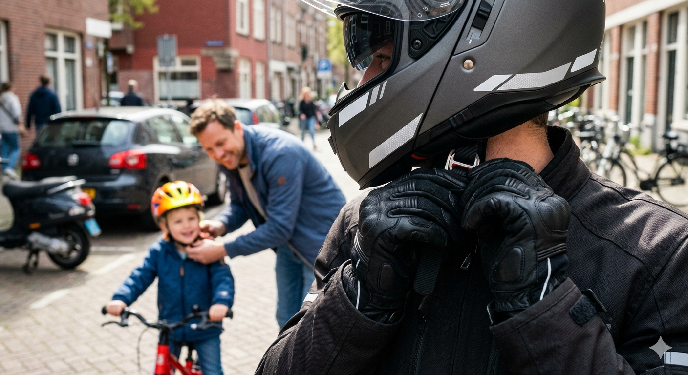 Le port du casque : règles et sanctions à moto ou à vélo