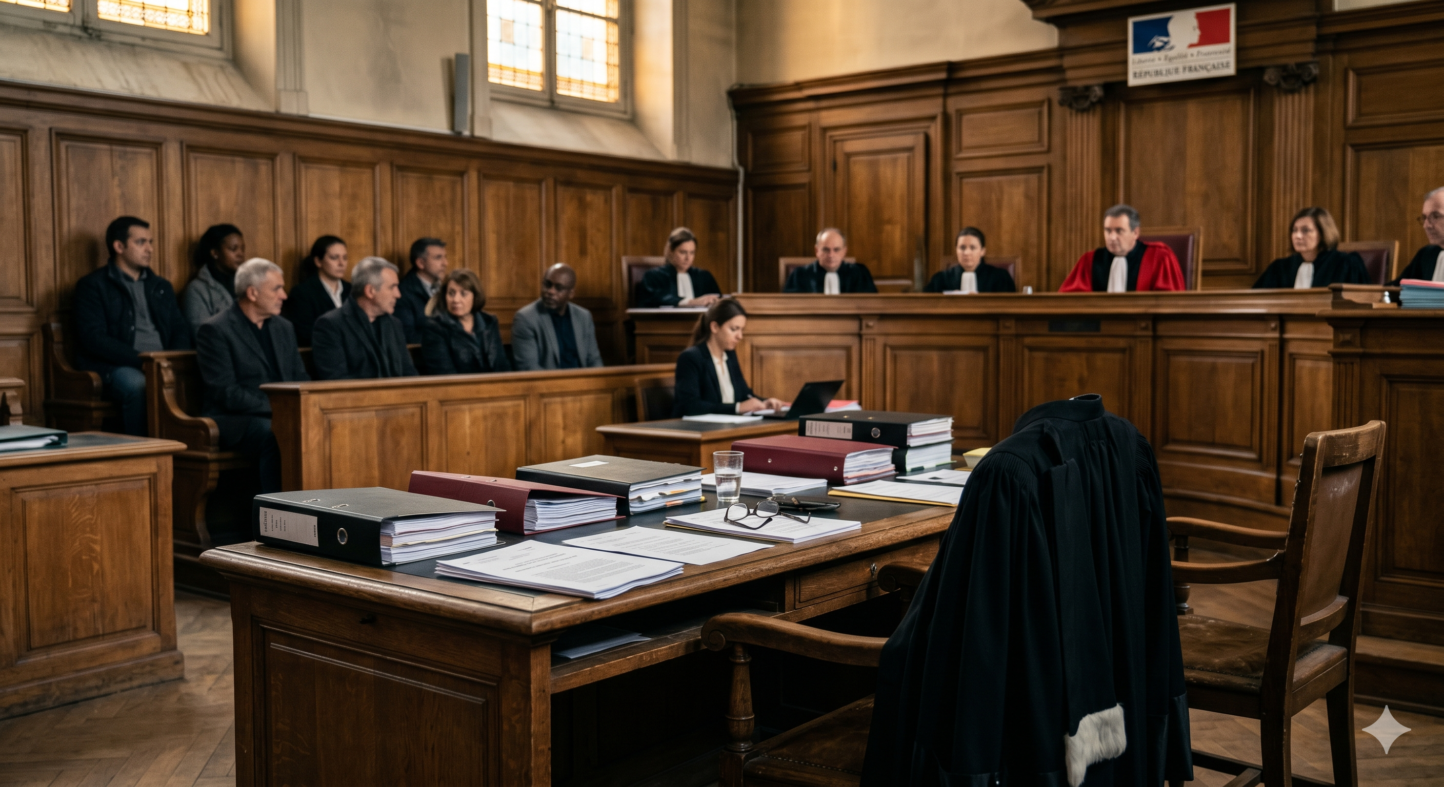 La mise en accusation devant la cour d'assises pour un meurtre
